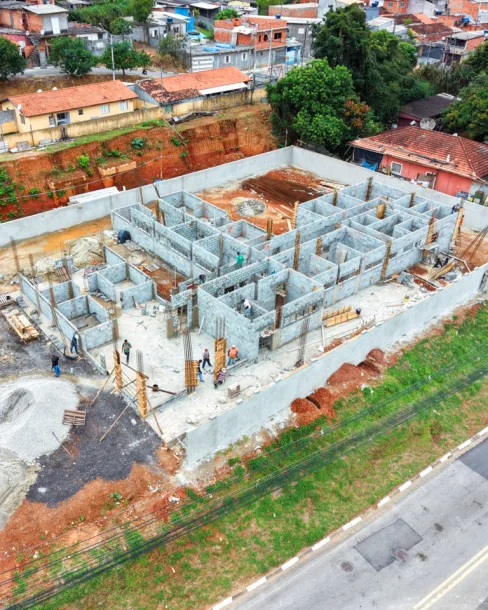 Obras da nova UBS de Cajamar Centro avançam e reforçam rede de saúde